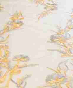 TWO TONE EMB TULLE (LAW_4126)